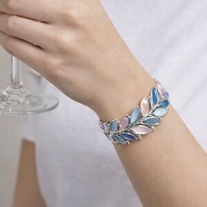🆕💖Multi Coloured Spring Enameled Comfort Stretch Bracelet